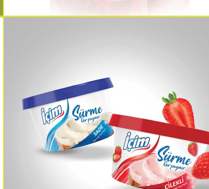 İçim Sürme spreadable cheese packaging
